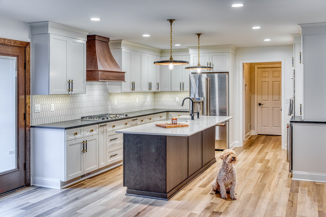 Transitional Trendy Kitchen Renovation in Stonybrook 